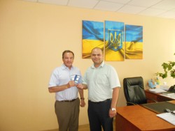 The Office LCA Ukraine in Sumy region solemn awarding "passport"