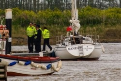 Finnish border guards detained illegal immigrants carrying Russian yacht and crew