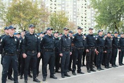 In Kiev, the Second Regiment of the Patrol Police began its duties
