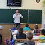 In Kharkiv, pupils from the first and the ninth classes were told about the advantages of biometric documents