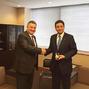 Arsen Avakov met with the Vice Minister of Foreign Affairs of Japan