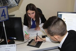Third TSNAP in Ukraine began work on registration of biometric documents