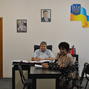 A meeting of migrants with the head of rayon state administration was held in the Blyznyuk district of the Kharkiv region