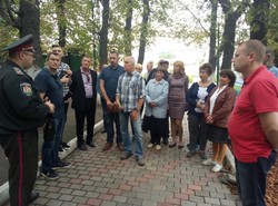During the Open Doors Day in the penal colony, the head of the district department of the Migration Service of Zhytomyr Region provided explanations on migration law issues
